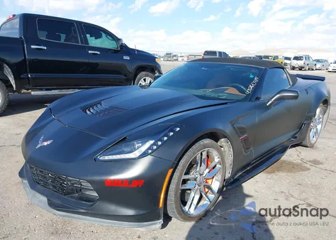 2017 Chevrolet Corvette Grand Sport from USA, damaged, VIN 1G1Y13D71H5111625